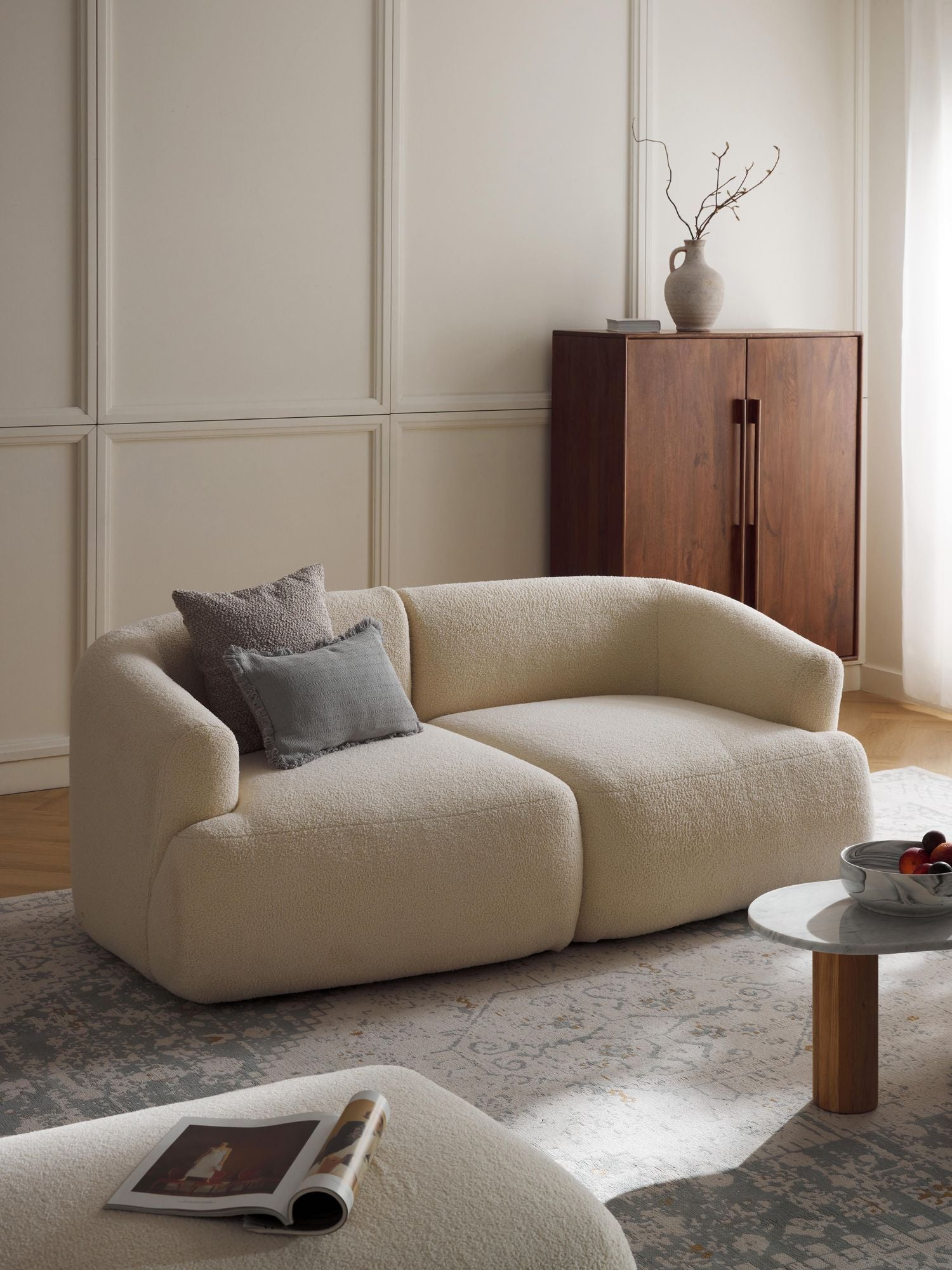 SOFA SOFIA DE 2 MODULARES