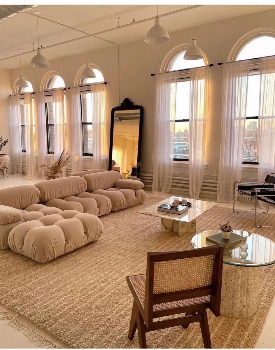 SOFA CAMALEONDA 3 MODULARES CON BANQUETA