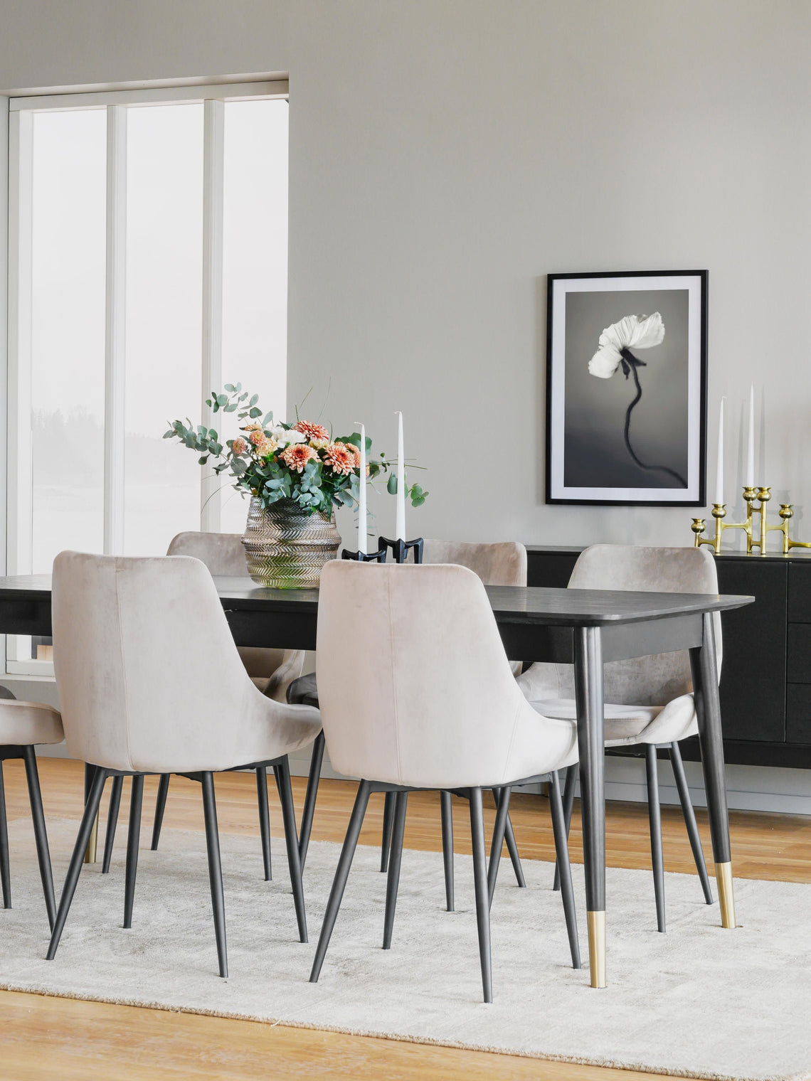 Mesa de comedor extendible Febdwod