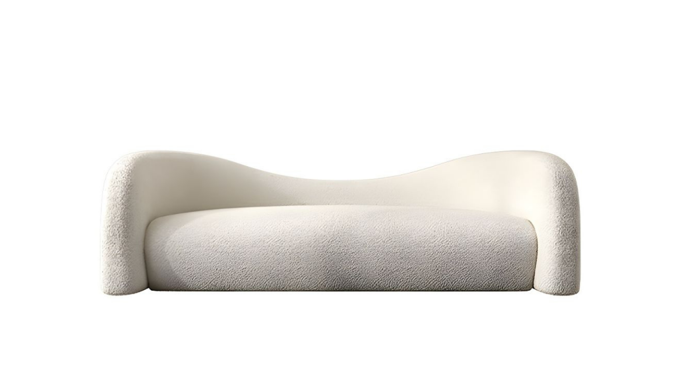 Sofa curvo Fendi