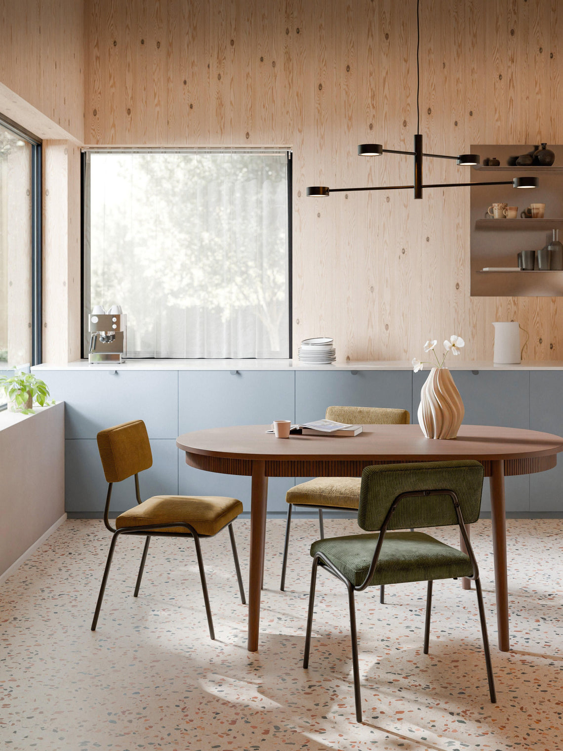 Mesa de comedor extendible Calary