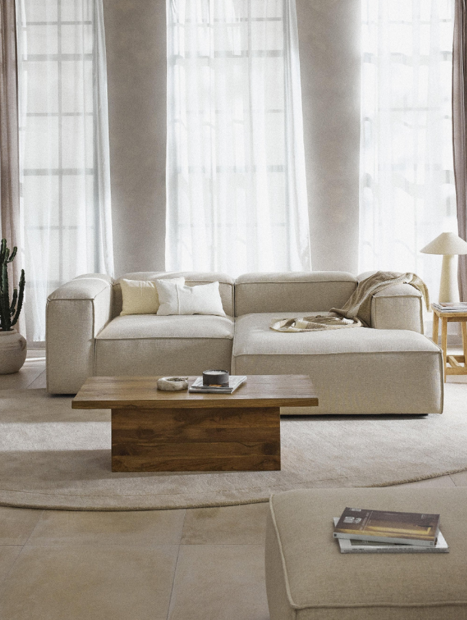 SOFA LENNON DOS MODULARES CON CAMA