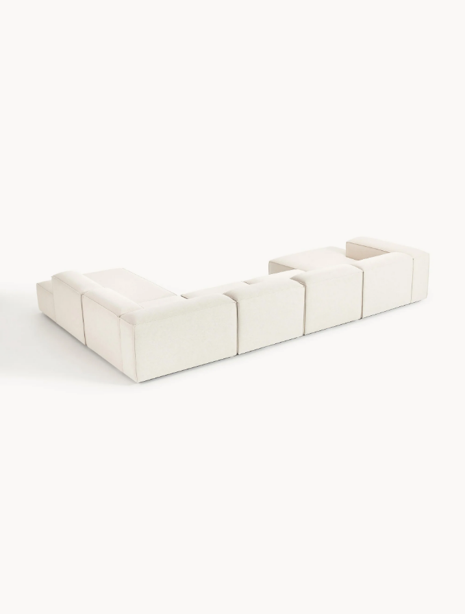 SOFA LENNON 5 MODULARES CON CAMA PLANA