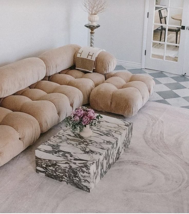 SOFA CAMALEONDA 3 MODULARES CON BANQUETA