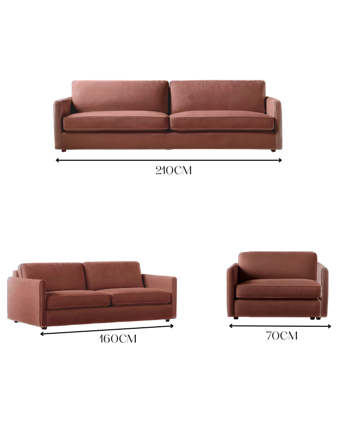 JUEGO DE SOFAS MALEA 3-2-1