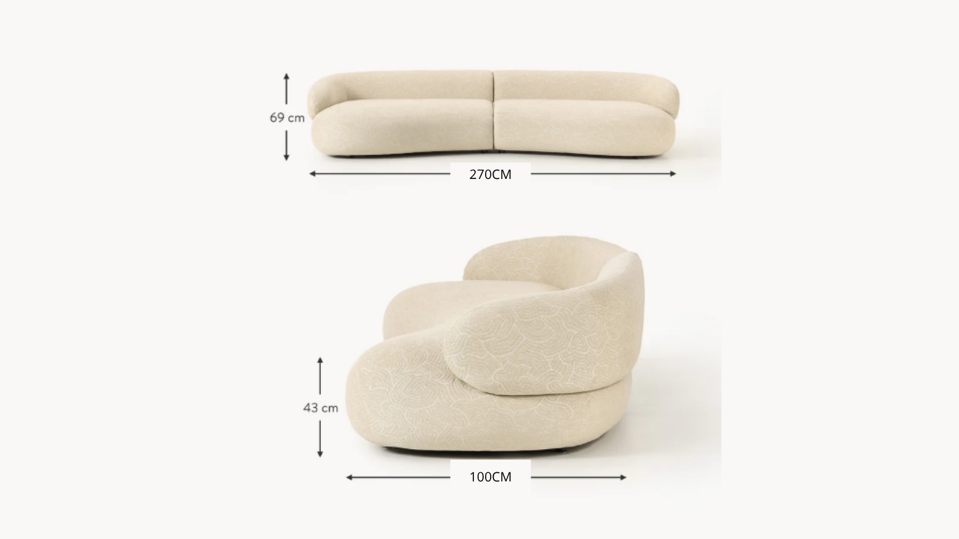 SOFA CURVO ALBA