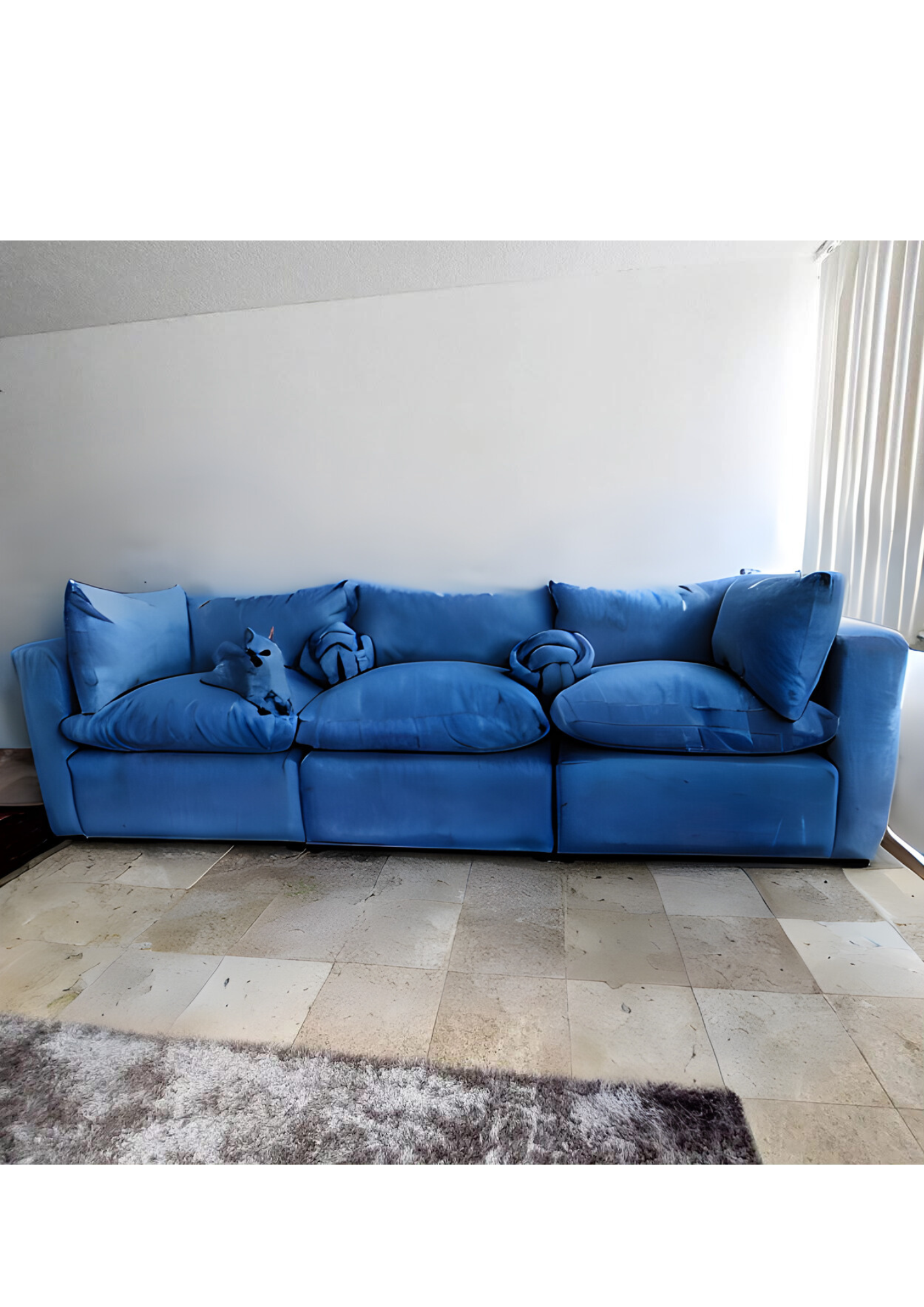 SOFA ACOLCHADO 3 MODULARES