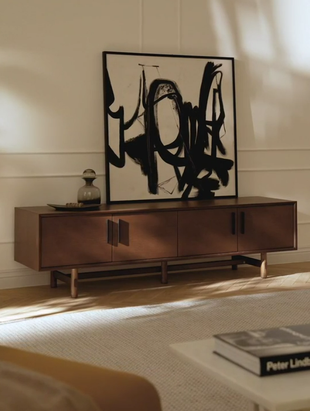 Mueble de TV de madera tornillo Diana