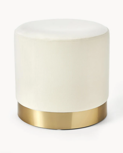 Puf de terciopelo Orchid