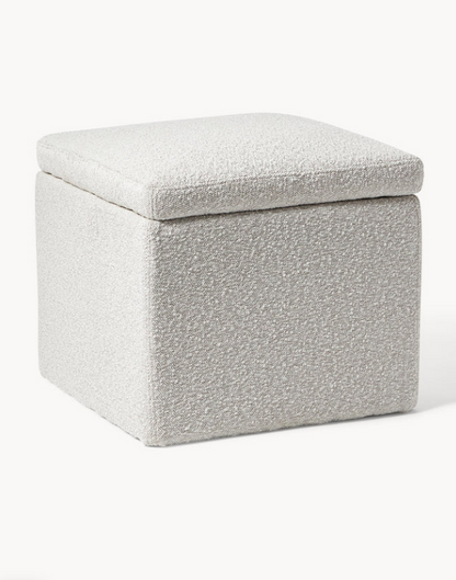 Puf con espacio de almacenamiento Winou