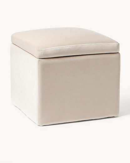Puf con espacio de almacenamiento Winou