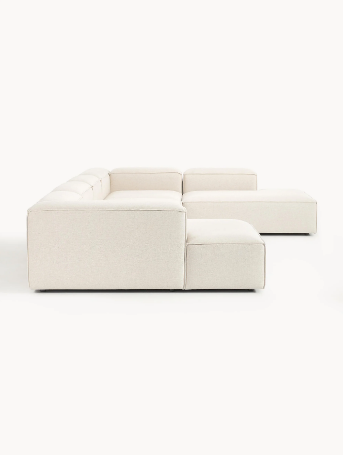 SOFA LENNON 5 MODULARES CON CAMA PLANA