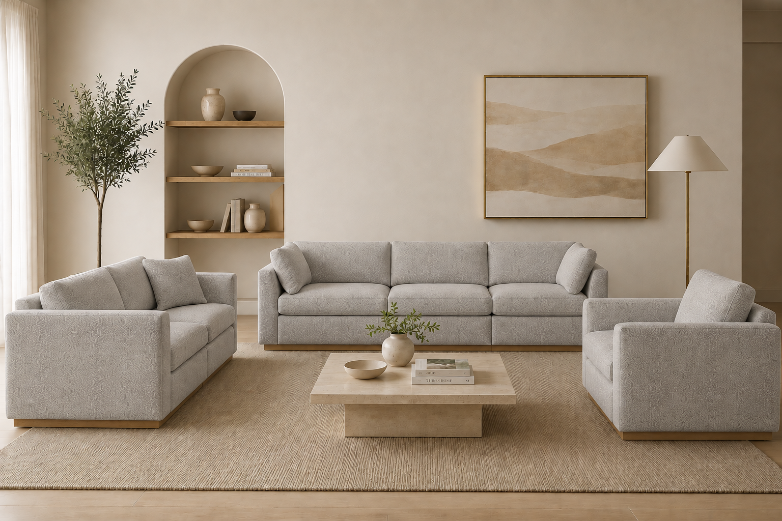 JUEGO DE SOFAS STORMO 3-2-1
