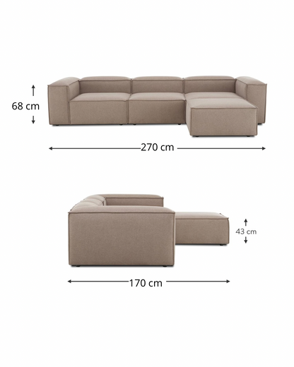 SOFA LENNON 4 MODULARES