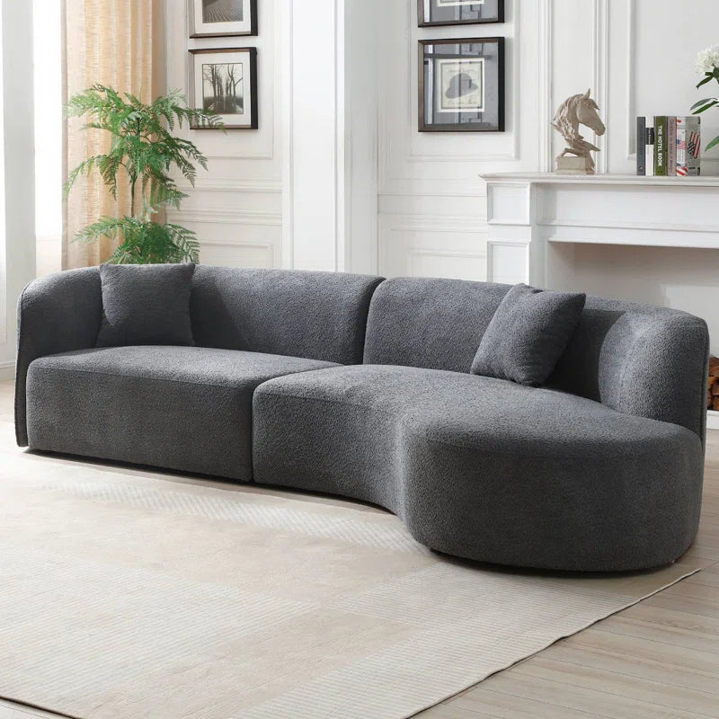 SOFA CURVO SOFT DOS PIEZAS