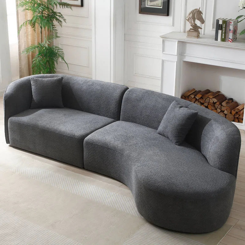 SOFA CURVO SOFT DOS PIEZAS