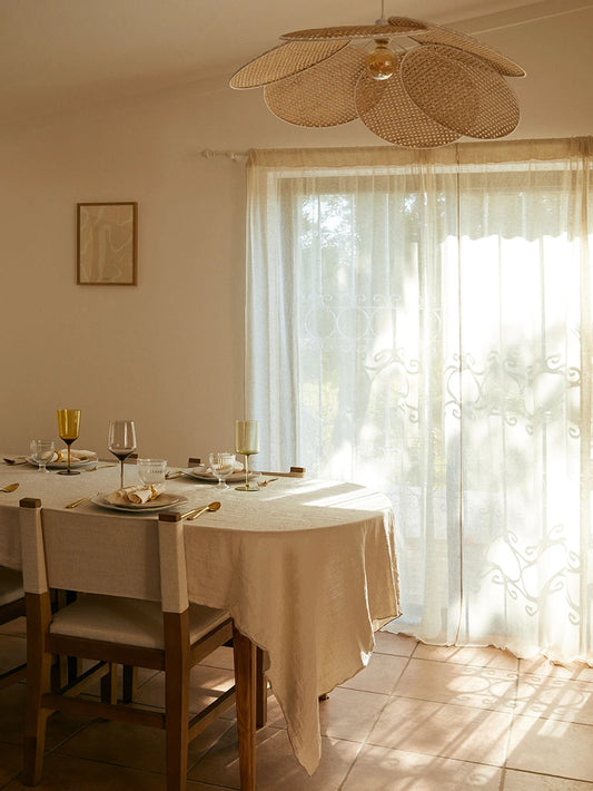 COMEDOR LIANO DE SEIS SILLAS CON MESA GRANDE DE MADERA