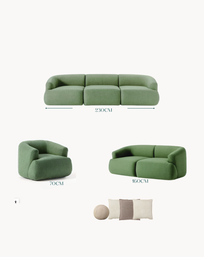 JUEGO DE SOFAS SOFIA