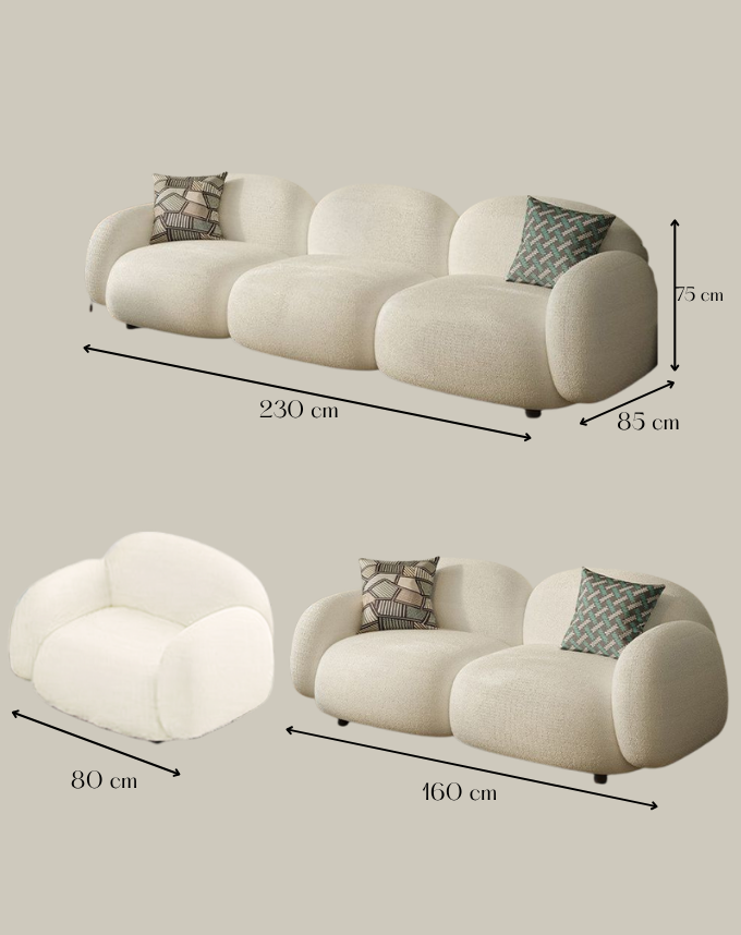 JUEGO DE SOFAS CAMEL